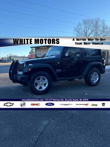 2014 Jeep Wrangler for sale at Value Center in Roanoke Rapids NC