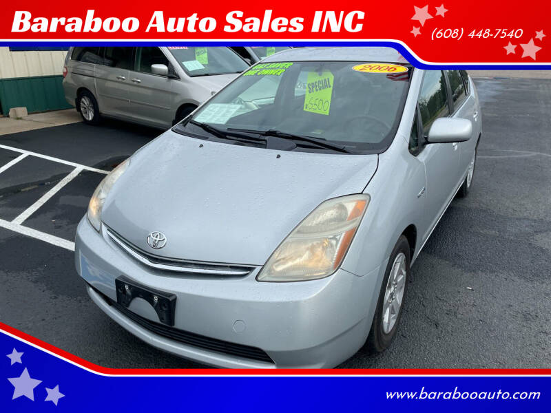 2006 Toyota Prius for sale at Baraboo Auto Sales INC in Baraboo WI