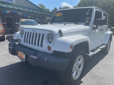 2015 Jeep Wrangler Unlimited for sale at The Car Shoppe in Queensbury NY