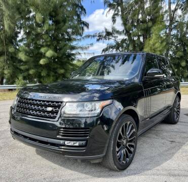 2015 Land Rover Range Rover for sale at Exclusive Impex Inc in Davie FL