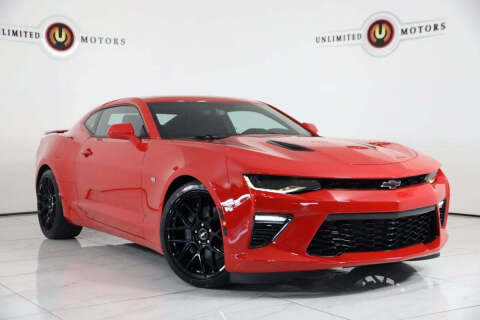 2018 Chevrolet Camaro for sale at INDY'S UNLIMITED MOTORS - UNLIMITED MOTORS in Westfield IN