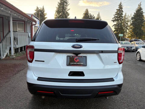 2018 Ford Explorer Police Interceptor Utility