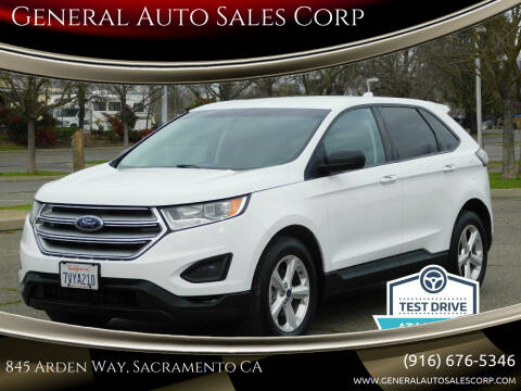 2017 Ford Edge for sale at General Auto Sales Corp in Sacramento CA