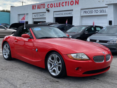 2004 BMW Z4 for sale at M&Y Auto Collection in Hollywood FL