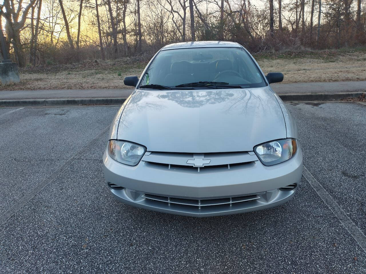 Silver 2003 Chevrolet Cavalier Base 4dr Sedan 1