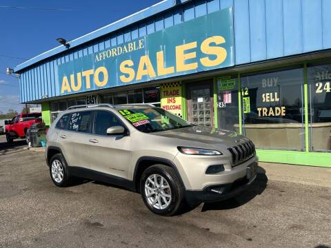 2015 Jeep Cherokee for sale at Affordable Auto Sales of Michigan in Pontiac MI