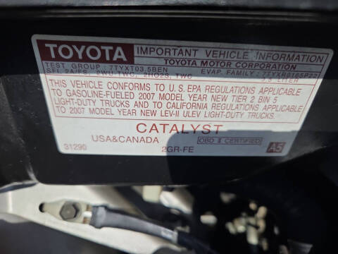 2007 Toyota Sienna LE 7-Passenger