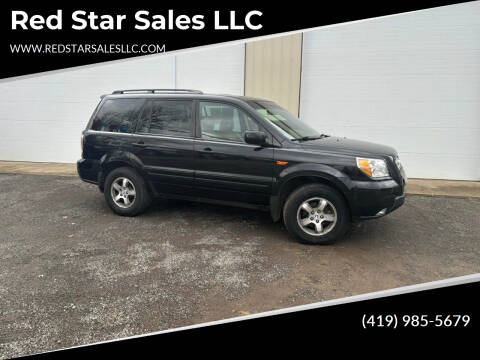 2007 Honda Pilot for sale at Red Star Sales LLC in Bucyrus OH