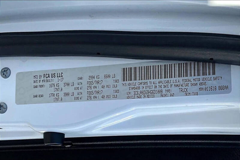 2017 RAM 1500 Tradesman