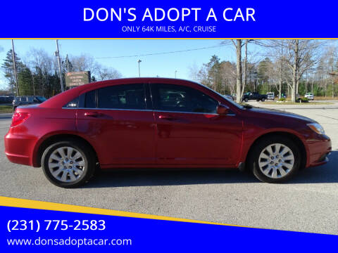 2012 Chrysler 200 for sale at DON'S ADOPT A CAR in Cadillac MI