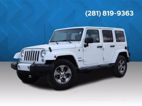 2016 Jeep Wrangler Unlimited for sale at BIG STAR CLEAR LAKE - USED CARS in Houston TX