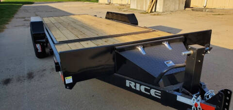 2023 Rice Trailers Partial Tilt Flatbed- 7 x 16+4 for sale at Motorworks of Belle Plaine in Belle Plaine IA