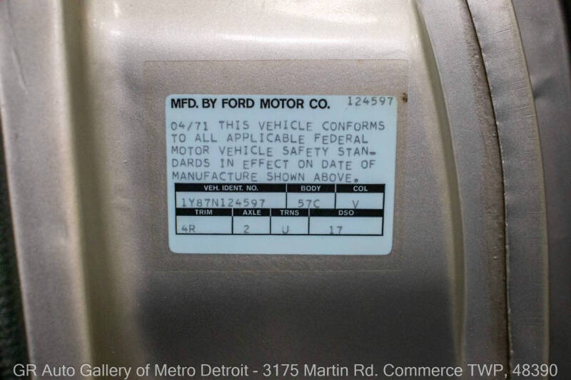 1971 Ford Thunderbird