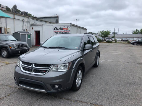 2012 Dodge Journey for sale at AutoPro Virginia LLC in Virginia Beach VA