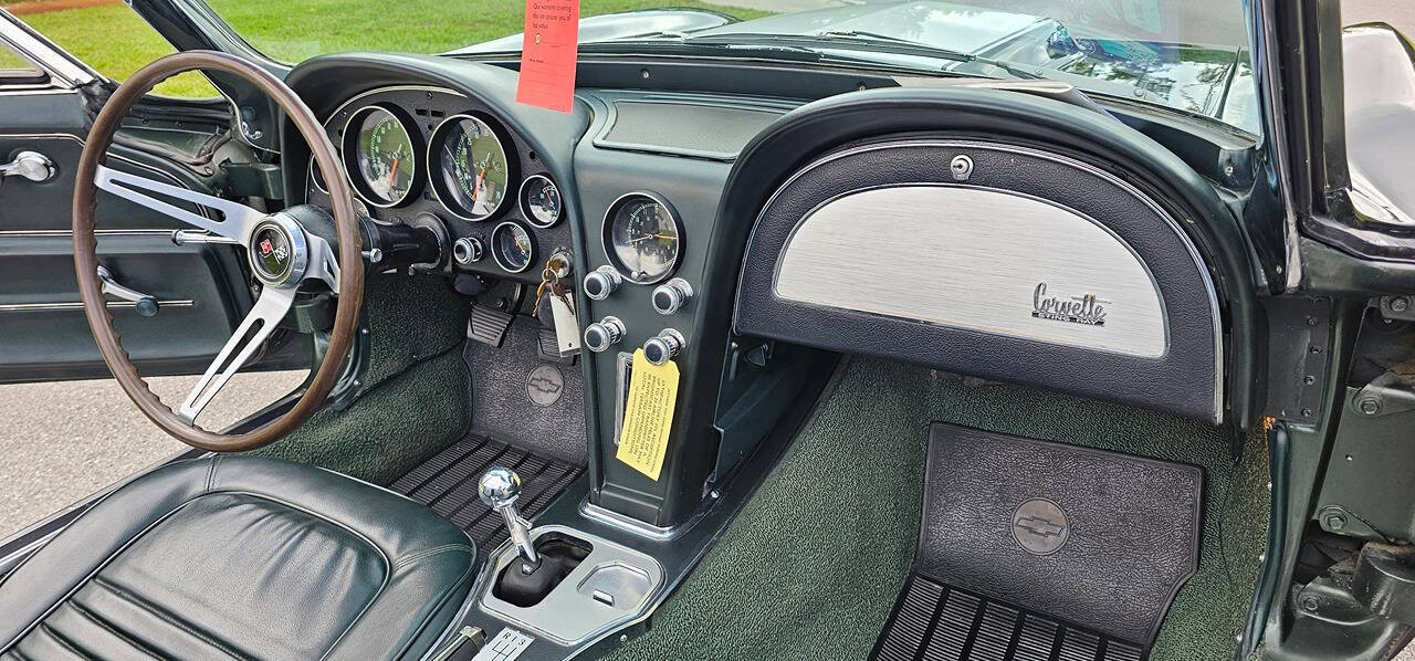 1967 Chevrolet Corvette Stingray for sale at FLORIDA CORVETTE EXCHANGE LLC in Hudson, FL