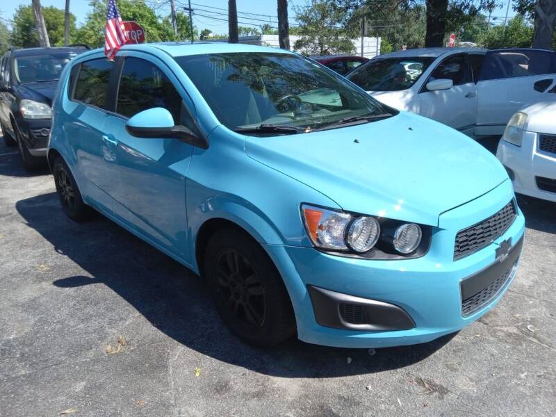 2014 Chevrolet Sonic for sale at Blue Lagoon Auto Sales in Plantation FL