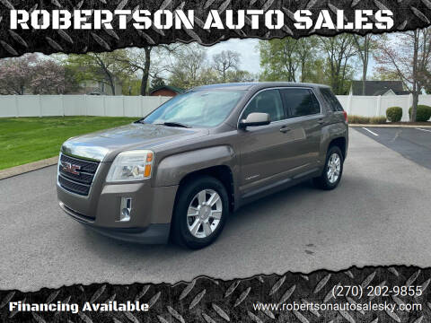 2010 GMC Terrain for sale at ROBERTSON AUTO SALES in Bowling Green KY
