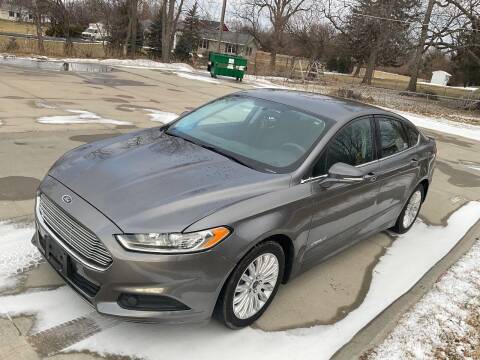 2013 Ford Fusion Hybrid for sale at Bam Motors in Dallas Center IA