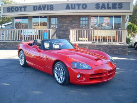 2003 Dodge Viper for sale at Scott Davis Auto Sales in Turlock CA