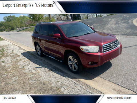 2008 Toyota Highlander for sale at Carport Enterprise "US Motors" in Kansas City MO