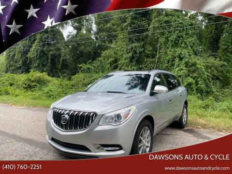 2015 Buick Enclave for sale at Dawsons Auto & Cycle in Glen Burnie MD