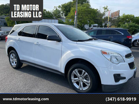 2014 Chevrolet Equinox for sale at TD MOTOR LEASING LLC in Staten Island NY