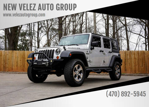 2008 Jeep Wrangler Unlimited for sale at NEW VELEZ AUTO GROUP in Gainesville GA