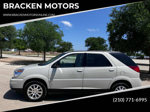 2007 Buick Rendezvous for sale at BRACKEN MOTORS in San Antonio TX