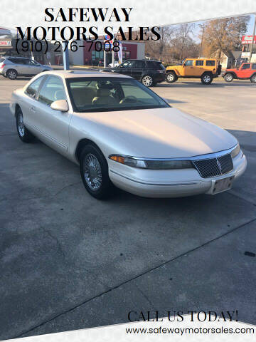 1995 Lincoln Mark VIII for sale at Safeway Motors Sales in Laurinburg NC