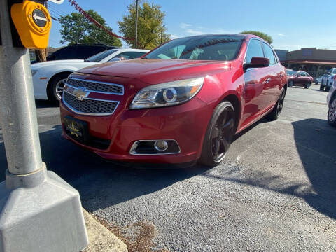 2013 Chevrolet Malibu for sale at Auto Exchange in The Plains OH