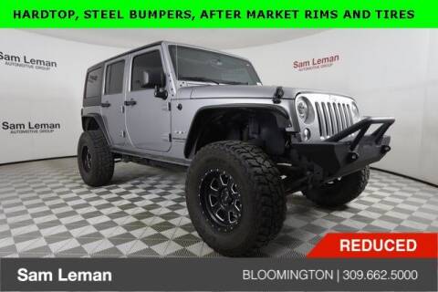 2018 Jeep Wrangler JK Unlimited for sale at Sam Leman CDJR Bloomington in Bloomington IL