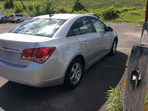 Chevrolet Cruze For Sale In Lee Ma Route 102 Auto Sales And Service