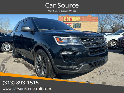 2018 Ford Explorer for sale at Car Source in Detroit MI