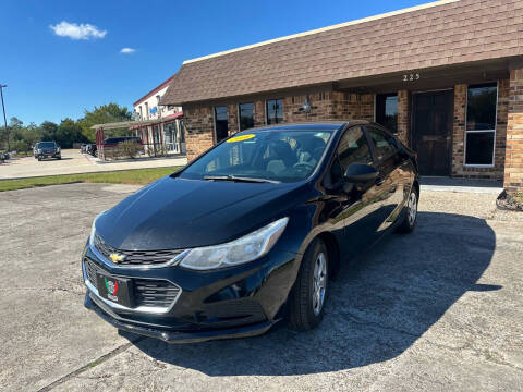 2016 Chevrolet Cruze for sale at Fabela's Auto Sales Inc. in Dickinson TX