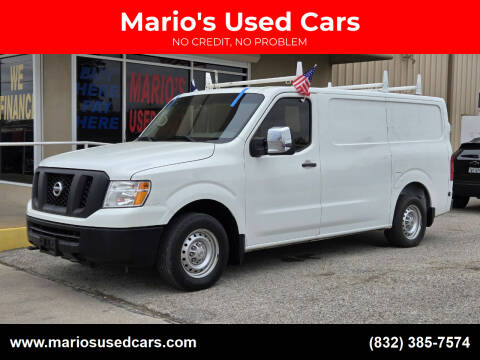 2017 Nissan NV for sale at Mario's Used Cars in Houston TX