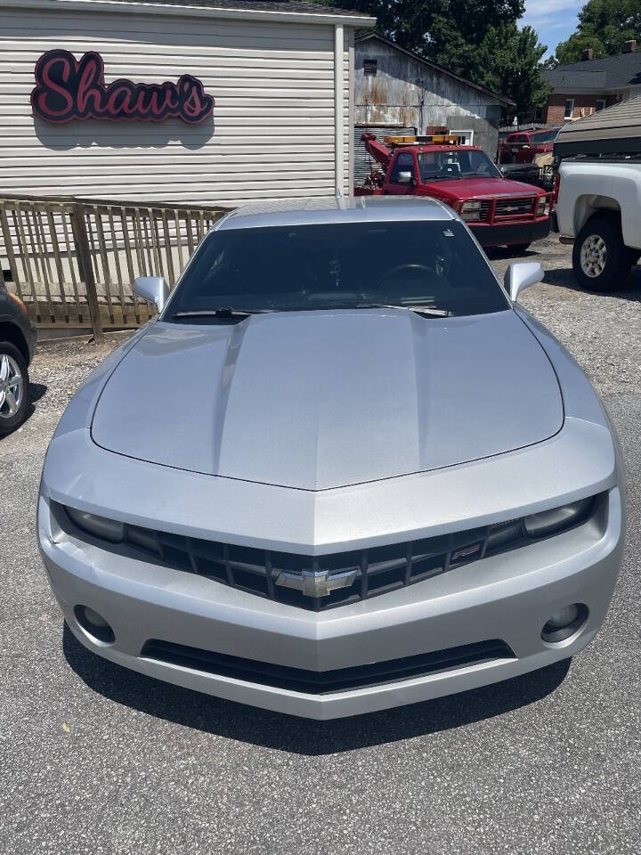 Silver 2013 Chevrolet Camaro LT LT 2dr Coupe w/2LT 1