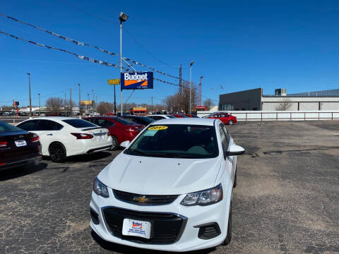 2017 Chevrolet Sonic for sale at BUDGET CAR SALES in Amarillo TX