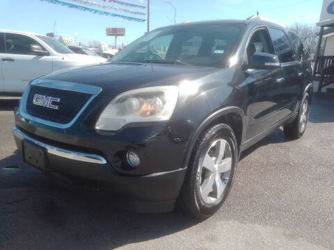 2012 GMC Acadia for sale at AUTOTEX IH10 in San Antonio TX