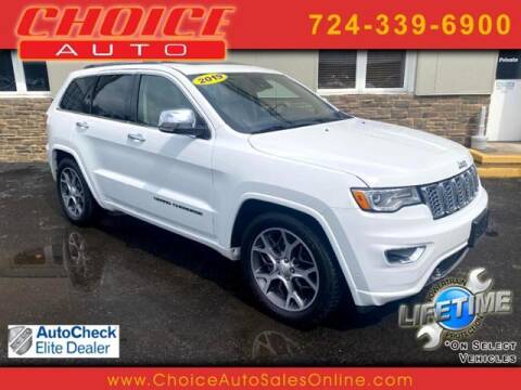 2019 Jeep Grand Cherokee for sale at CHOICE AUTO SALES in Murrysville PA