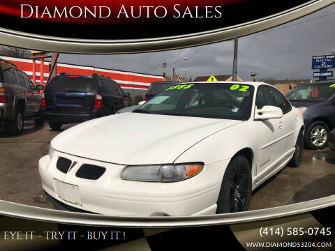 2002 Pontiac Grand Prix for sale at DIAMOND AUTO SALES LLC in Milwaukee WI