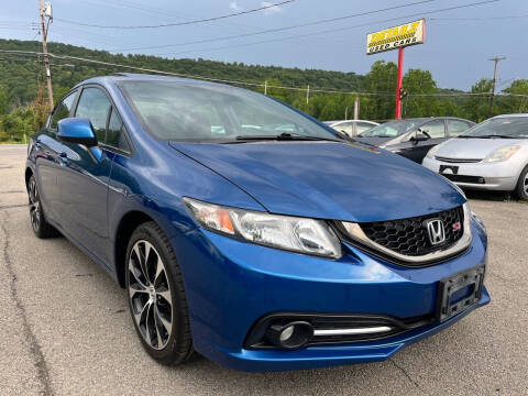2013 Honda Civic for sale at DETAILZ USED CARS in Endicott NY
