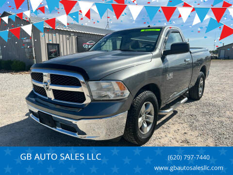 2013 RAM 1500 for sale at GB AUTO SALES LLC in Great Bend KS