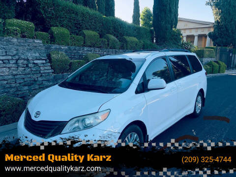 2011 Toyota Sienna for sale at Merced Quality Karz in Merced CA