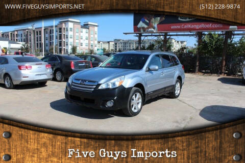 2013 Subaru Outback for sale at Five Guys Imports in Austin TX