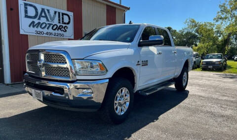 2018 RAM 2500 for sale at DAVID MOTORS LLC in Grey Eagle MN