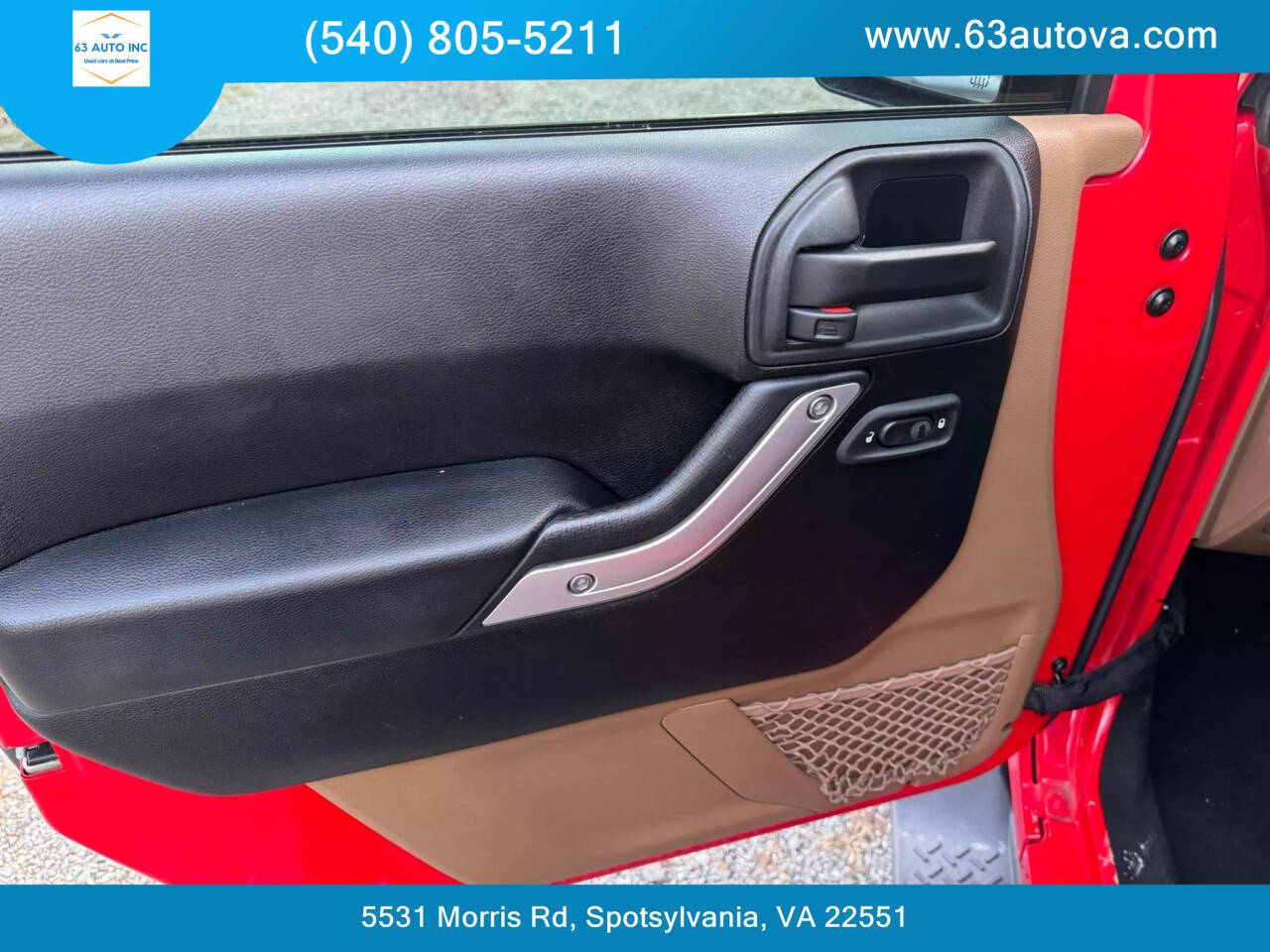 2015 Jeep Wrangler Unlimited for sale at 63 Auto Inc in Spotsylvania, VA