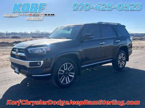 2023 Toyota 4Runner for sale at Tony Peckham @ Korf Motors in Sterling CO