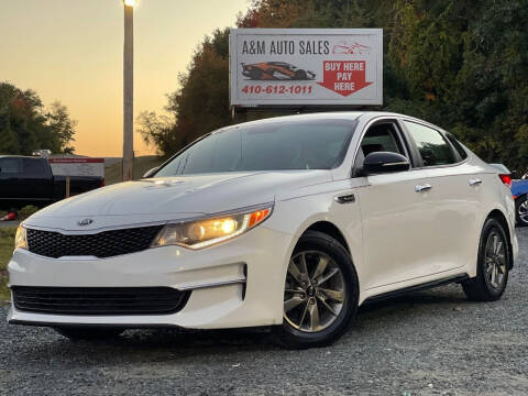 2017 Kia Optima for sale at A&M Auto Sales in Edgewood MD