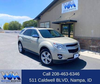 2013 Chevrolet Equinox for sale at Western Mountain Bus & Auto Sales in Nampa ID