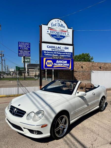 2009 Mercedes-Benz CLK for sale at East Dallas Automotive in Dallas TX